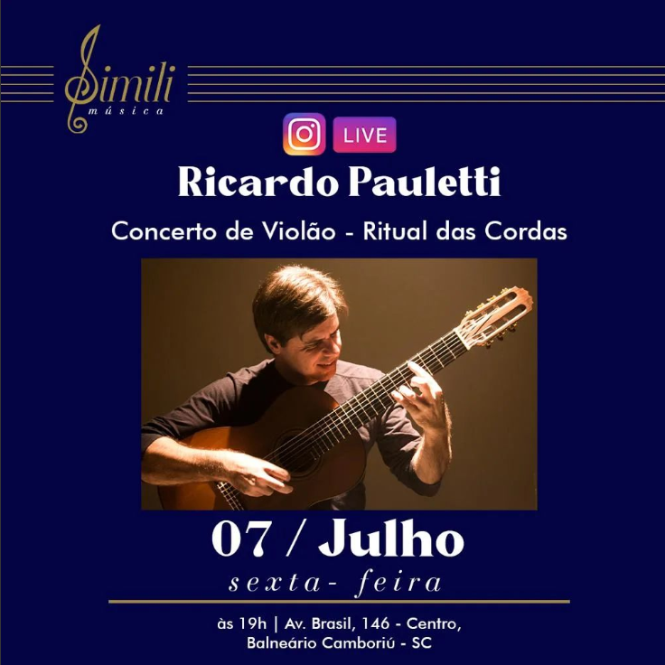 07/Julho/2023 – Concerto Ricardo Paulleti